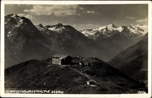 Ak Neustift im Stubaital in Tirol, Starkenburger Hütte