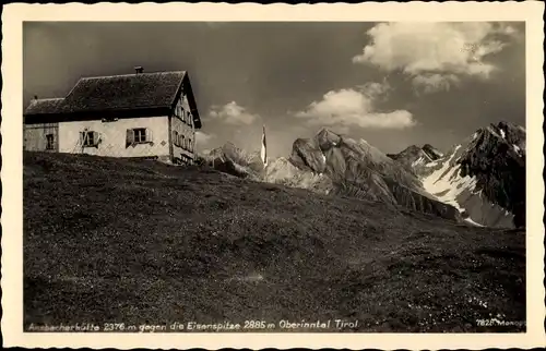Ak Flirsch Tirol, Ansbacher Hütte, Eisenspitze