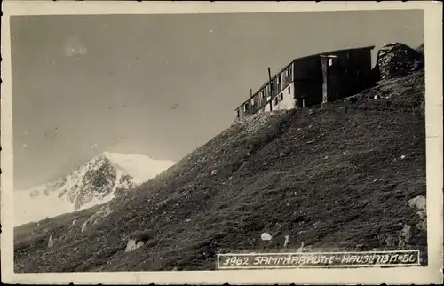 Ak Vent Sölden in Tirol Österreich, Martin Busch Hütte, Samoarhütte, Hauslabkogel