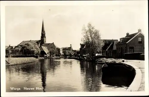 Foto Ak Wergea Warga Friesland Niederlande, Nieuwe Hoek