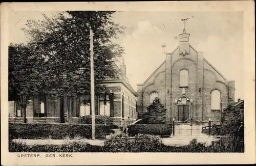 Ak Ureterp Friesland Niederlande, Ger. Kerk