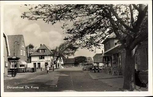 Ak De Koog Texel Nordholland Niederlande, Dorpsstraat