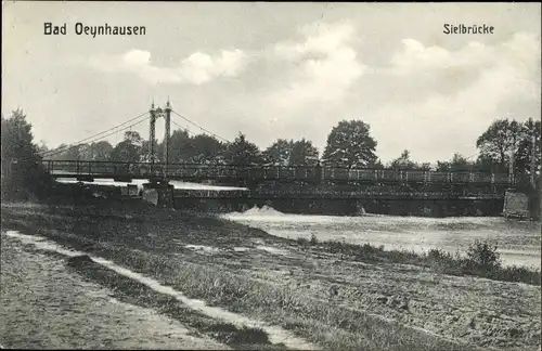 Ak Bad Oeynhausen in Westfalen, Sielbrücke