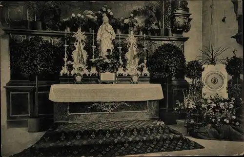 Ak Kempten im Allgäu Schwaben, Herz Jesu Altar i. d. St. Lorenz Pfarrkirche