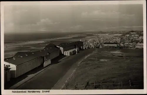 Ak Norderney in Ostfriesland, Strand