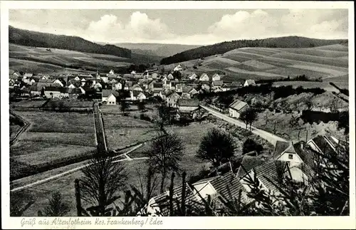 Ak Altenlotheim Frankenau in Hessen, Gesamtansicht