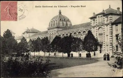 Ak Le Vésinet Yvelines, Asile National, Facade Sud