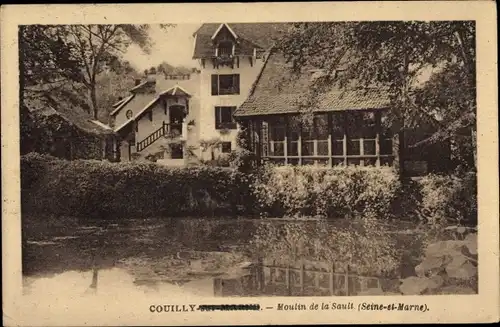 Ak Couilly Seine et Marne, Moulin de la Sault