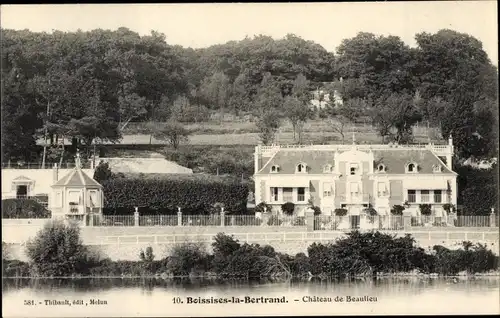 Ak Boissise la Bertrand Seine et Marne, Chateau de Beaulieu