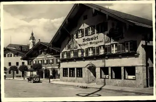 Ak Miesbach in Oberbayern, Bräuwirt