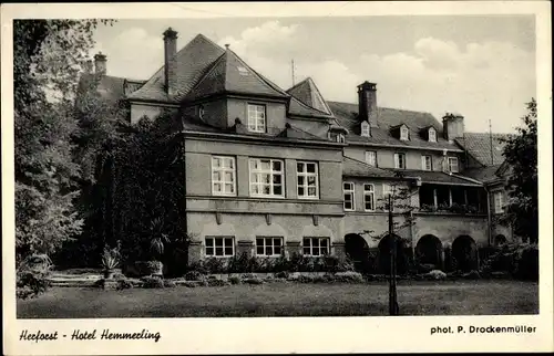 Ak Herforst Speicher in der Eifel, Hotel Hemmerling