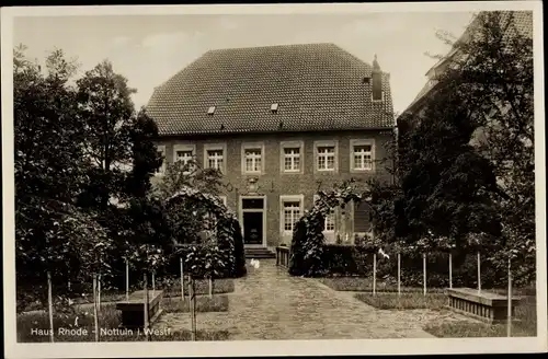 Ak Nottuln in Westfalen, Haus Rhode, Außenansicht