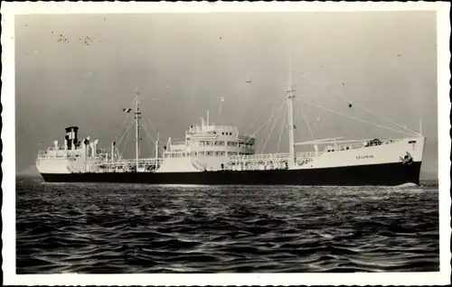 Ak Frachtschiff SS Celimene, Compagnie Africaine d'Armement