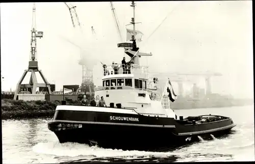 Ak MS Schouwenbank, Feuerlöschboot, Bergungsboot