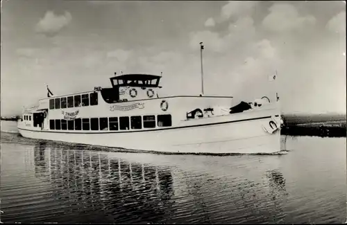 Ak Breda Nordbrabant Niederlande, Motor passagiersschip Alex van Wayenburg, Fährschiff,Chr. Stiphout