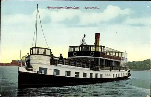 Ak Fährschiff Zaandam II