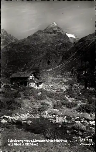 Ak Lienz Tirol Österreich, Lienzer Hütte, Schobergruppe, Glödis