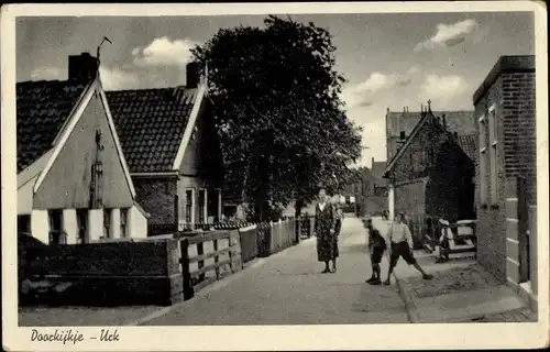 Ak Urk Flevoland Niederlande, Doorkijkje