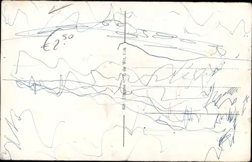 Ak Urk Flevoland Niederlande, Dorpsgezicht