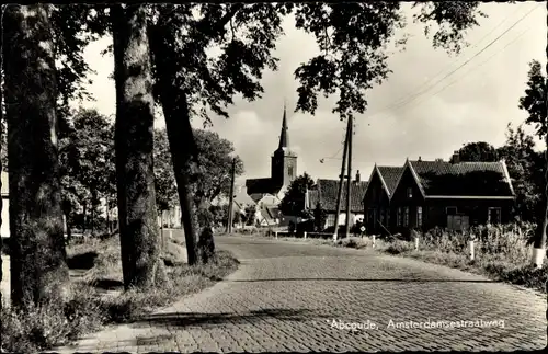 Ak Abcoude Utrecht Niederlande, Amsterdamsestraatweg