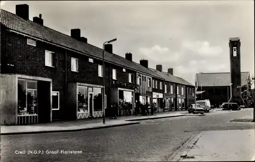 Ak Creil Flevoland Niederlande, Graaf Florislaan