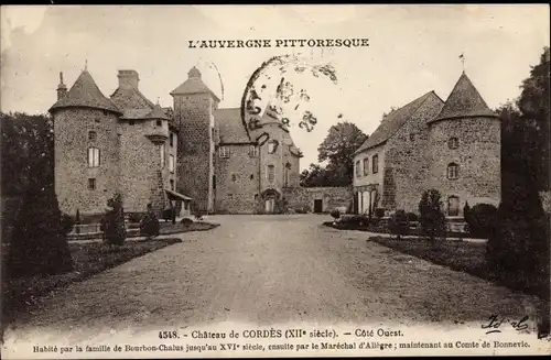 Ak Orcival Puy de Dôme, Chateau de Cordes