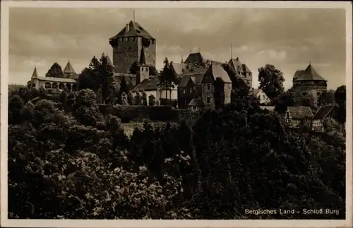 Ak Burg an der Wupper Solingen, Schloss Burg