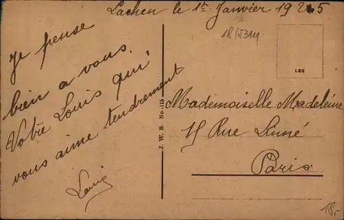 Ak Bonn am Rhein, Poststraße