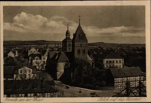 Ak Hameln an der Weser Niedersachsen, Münster