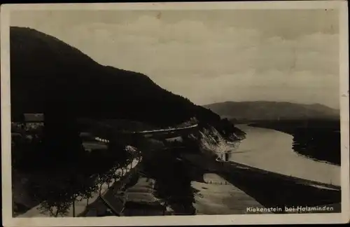 Ak Stahle Höxter an der Weser, Kiekenstein