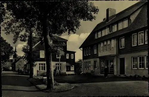 Ak Hohegeiß Braunlage im Oberharz, Kirchstraße, Kurmittelhaus