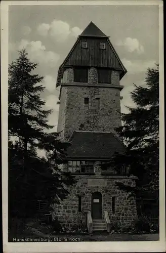 Ak Nationalpark Harz, Hanskühnenburg