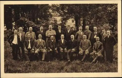 Ak Eltville am Rhein Hessen, Kegelclub 1886-1911, Gruppenbild