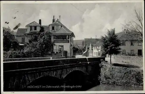 Ak Höchst im Odenwald, Mümlingsbrücke