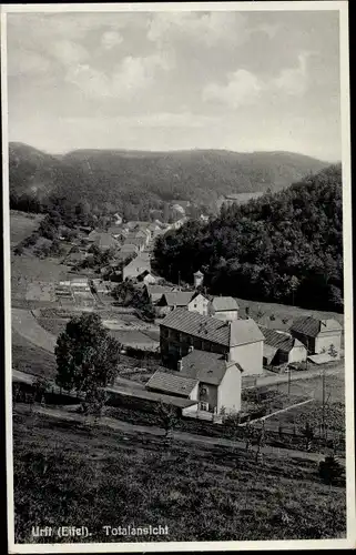 Ak Urft Kall in der Eifel, Gesamtansicht