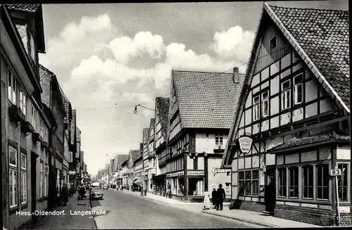 Ak Hessisch Oldendorf an der Weser, Langestraße