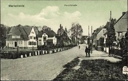 Ak Marienheide Nordrhein Westfalen, Hauptstraße