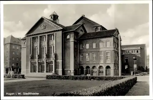 Ak Hagen in Westfalen, Stadttheater