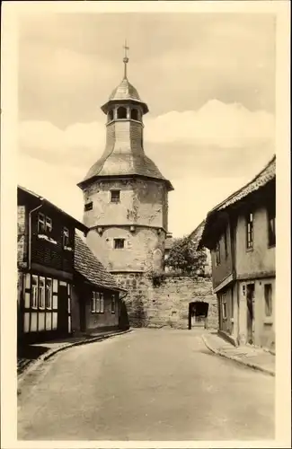 Ak Themar Thüringen, Hexenturm