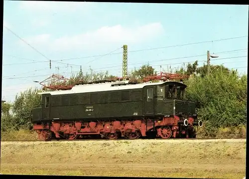 Ak 100 Jahre E-Lok, Elektrische Schnellzuglokomotive, Verkehrsmuseum Dresden, Baureihe 204, 1933/34