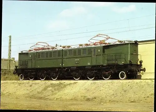 Ak 100 Jahre E-Lok, Elektrische Güterzuglokomotive, Verkehrsmuseum Dresden, Baureihe E 95, 1927