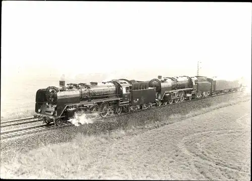 Foto Eisenbahn, Dampflok in Fahrt