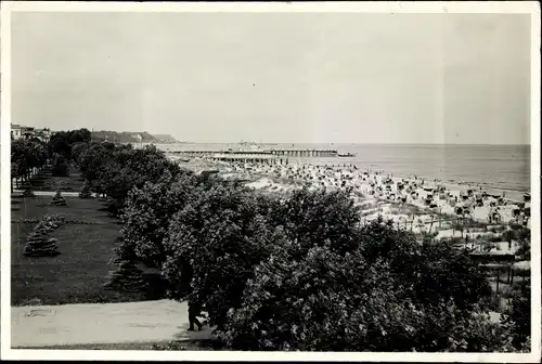 Foto Ostseebad Ahlbeck Heringsdorf auf Usedom, Blick zum Strand