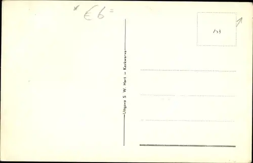 Ak Schouwen Zeeland Niederlande, Watersnood 1953, Cafe Herenkeet