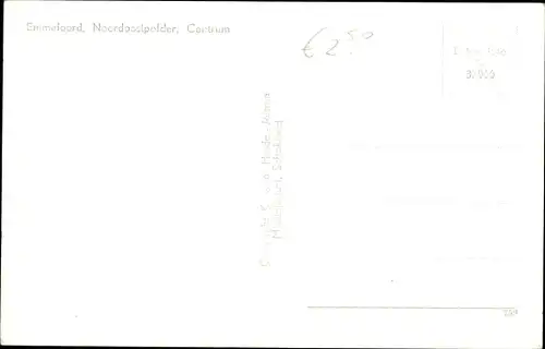 Ak Emmeloord Flevoland Niederlande, Noordoostpolder, Centrum