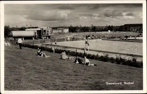 Ak Emmeloord Flevoland Niederlande, Bosbad