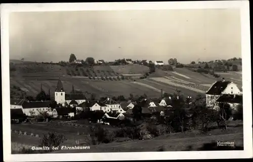 Ak Gamlitz Steiermark, Blick auf den Ort