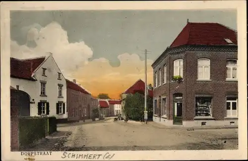 Ak Schimmert Limburg Niederlande, Dorpstraat