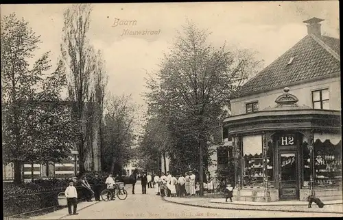 Ak Baarn Utrecht Niederlande, Nieuwstraat