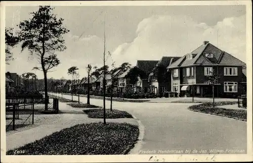 Ak Zeist Utrecht Niederlande, Frederik Hendriklaan bij de Jan Willem Frisolaan